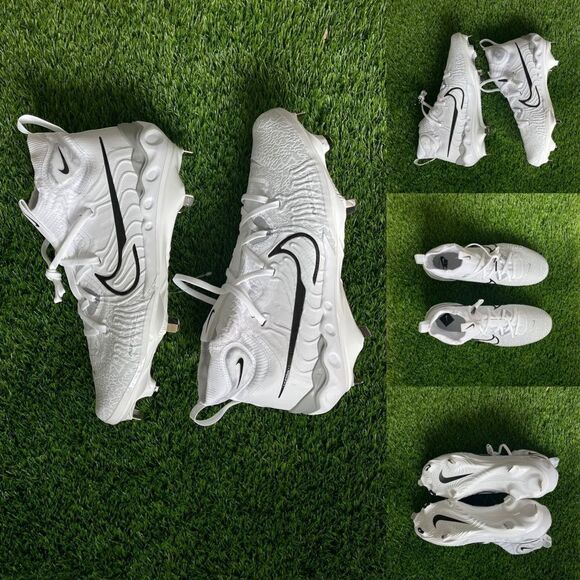 Nike Other - Nike Alpha Huarache NXT MCS White Baseball Cleats